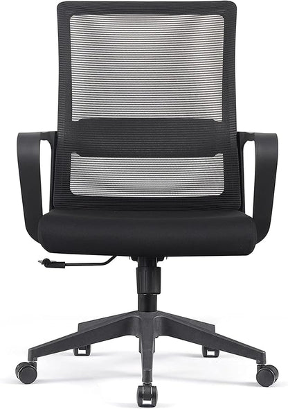 Black Mesh Office Chair - Ergonomic Computer Chair and Desk Chair for Home or Office