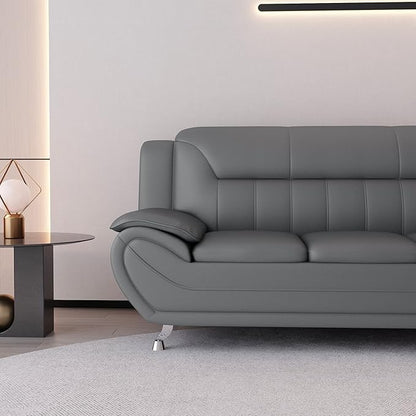 Container Furniture Direct Michael Sofa And Loveseat Gray