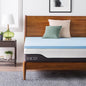 LUCID 2-Inch Ventilated Gel Infused Memory Foam Mattress Topper - King