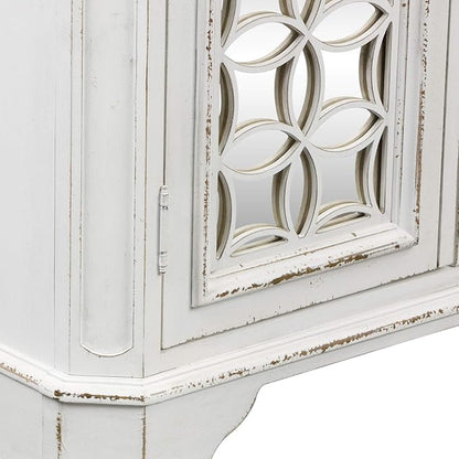 Liberty Furniture Industries Magnolia Manor TV Console, W51 x D18 x H32, White
