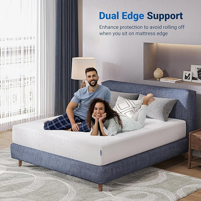 Avenco 10 Inch Full Size Mattress, Comfort Memory Foam Full Mattress in a Box for Refresh Sleep & Pressure Relief, Full Bed Mattresses CertiPUR-US Certified,Firm