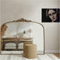 Vintage Gold Ornate Baroque Mirror - 36"X30" Arched Antique Brass Mirror with Full Metal Frame - Ideal for Entryway, Fireplace, Living Room, Hallway, Bathroom