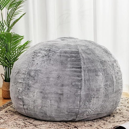 Recaceik Bean Bag Chair Large Bean Bag Chairs, with Fluffy Removable Spongefor, for Living Rooms, bedrooms, Study Rooms, and Offices