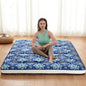 Dr.Futon Japanese Floor Futon Mattress Extra Thick Folding Roll Up Bed Topper Mat for Guest,Lounger and Tavel