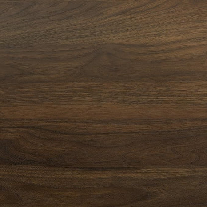 Florence 22 Inch 2 Drawer Open Top Side Table with USB Port - Dark Walnut