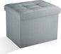 Ottoman Storage Ottoman Foot Rest Stool Foldable Bench with Storage Student Dormitory Bedroom and Entryway 17 X 13 X 13