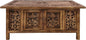 Lightnpro Handmade Wooden Coffee Table - Pre-Assembled Rectangular Foldable Living Room Centre Table with Magazine & Paper Storage, Space-Saving Design - 36 Inch Burnt Antique Finish