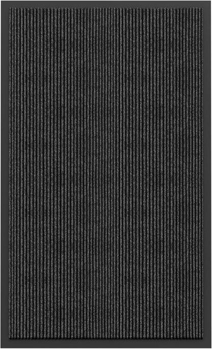Amyracel Front Door Mat Indoor Outdoor Entrance, 36" x 60" All-Season Waterproof Heavy Duty Doormat for Outside Entry, Stain and Fade Resistant, Low Profile, Easy Clean Patio Entryway Mat