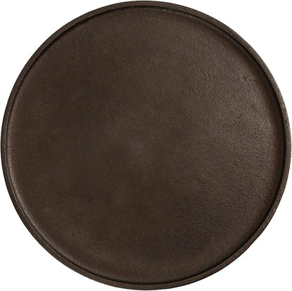 Kate and Laurel Rava Modern Metal Round Side Table, 14 x 14 x 22, Bronze, Cast Aluminum Accent Table for Use as Indoor Plant Stand or Living Room Decor Piece