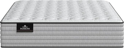 Kingsdown Passions Aspiration 14" Plush Hybrid Mattress, King, Tan