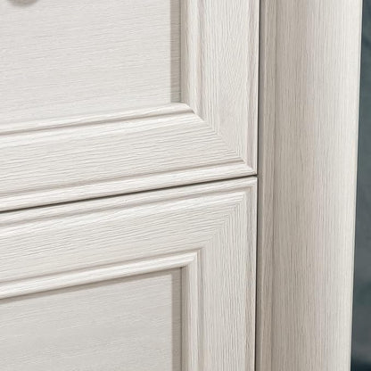 Sauder Palladia 2 Drawer File Cabinet, Lateral Filing Cabinets for Home Office, Hanging File Folders Organizer, Interlocking Drawers, in Glacier Oak Finish