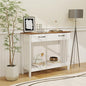 TaoHFE Farmhouse Narrow Console Table Modern Wooden,Living Room Tables Narrow Side Tables for Entryway,Entry Table with Storage Hallway SideTable with Drawers