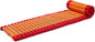 Leewadee - Foldable Floor Mattress - Japanese Roll Up Futon -Trifold Tatami Mat- Guest Floor Bed - Camping Mattress - Thai Massage Mat, Kapok Filled, 75 x 20 inches, Orange Red