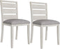 Solid Wood Dining Table, Part of Dining Table Set- Mix and Match Table, Chair, and Bench Sold Separately for Dining Room, Kitchen, Grey