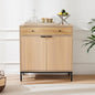 Sideboard Buffet Cabinet with Drawer, Farmhouse Coffee Bar Station Table, Kitchen Storage with Doors and Adjustable Shelves, Modern Wood Cupboard for Dining Room, Livingroom, Entryway