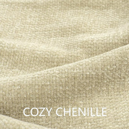 Chenille Throw Blanket for Couch 60"X 80" Twin, Soft Cozy Throws with Fringe Tassel for Bed Sofa Chair Cover, Lightweight Knitted Decorative Boho Blankets for Living Room, Light Beige
