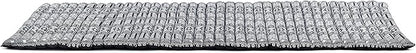 Leewadee - Foldable Floor Mattress - Japanese Roll Up Futon -Trifold Tatami Mat- Guest Floor Bed - Camping Mattress - Thai Massage Mat, Kapok Filled, 75 x 28 inches, Black
