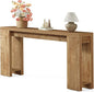 Little Tree 70.9-Inch Long Console Table, Narrow Sofa Table Behind The Couch, Farmhouse Console Table for Living Room, Entryway, Hallway