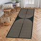 Lahome Modern Rainbow Hallway Runner Rug, 2x6 Washable Easy Jute Rugs for Entryway Kitchen Farmhouse Indoor Outdoor Carpet, Non Slip Runner for Porch Bedroom Laundry Front Door