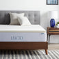 LUCID 2 Inch Traditional Foam Mattress Topper - Hypoallergenic - Ventilated - Conforming Support - California King