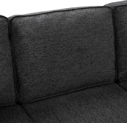 126" Extra Large Pull-Out Sofa Bed with Drop-Down Cup Holder Tables,L-Shaped Sectional Couch W/Charging Device,Convenient Sleeper Furniture Set for LivingRoom Apartment,Beige Chenille