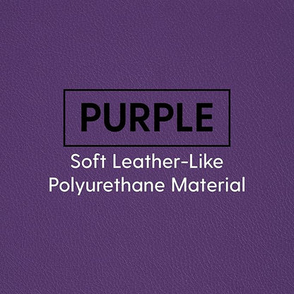FDP SoftScape Dew Drop Bean Bag Chair with Supportive High-Back Design, For Kids, Teens and Adults, Alternative Seating for Dorms, Schools, Libraries, Daycares or Home - Purple