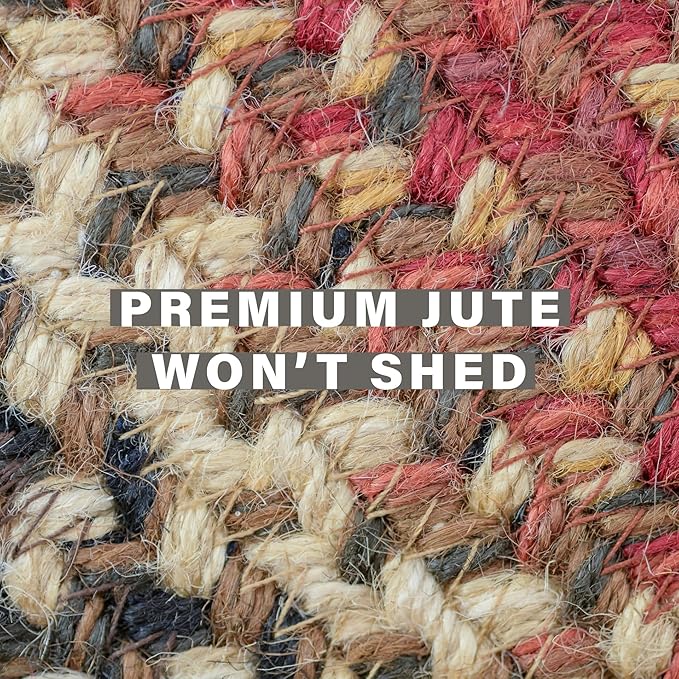 Homespice Chester Braided Rectangular Rug 4x6' Country Style Rugs