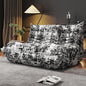 Bean Bag Chairs for Adults, Memory Foam Couch Loveseat Sofa Chair, Soft Teddy Material Cozy Comfy Reading Nook Chairs, Floor Chair for Living Room Bedroom Office