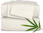 Twin XL Sheets by Pure Bamboo, Genuine 100% Organic Viscose Derived from Bamboo Bed Sheet Set, Luxuriously Soft & Cooling, Double Stitching, Lifetime Quality Promise (Twin XL, Ivory)