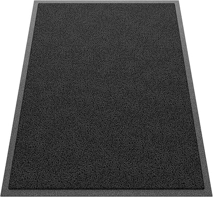 Amyracel Front Door Mat Indoor Outdoor Entrance, 36" x 48" All-Season Waterproof Heavy Duty Doormat for Outside Entry, Stain and Fade Resistant, Low Profile, Easy Clean Patio Entryway Mat