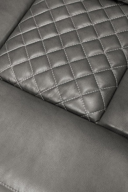Ball & Cast Power Recliner Sofa Set Leather Reclining Sofa Set Living Room Furniture Set 3PCS Recliner Couch Loveseat & Chair Sets with Wireless Charging,Bluetooth Speaker,Cup Holders for Home Theater