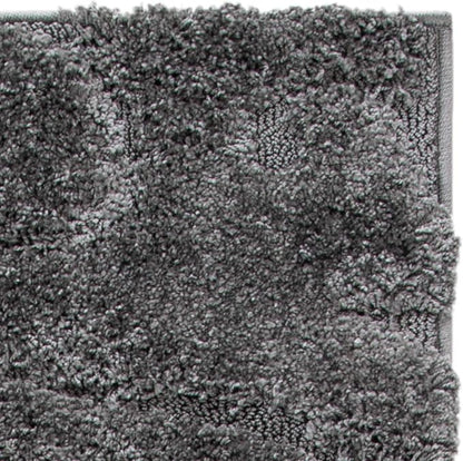 SAFAVIEH Florida Shag Collection Runner Rug - 2'3" x 9', Grey, Scroll Design, Non-Shedding & Easy Care, 1.2-inch Thick Ideal for High Traffic Areas in Living Room, Bedroom (SG455-8013)