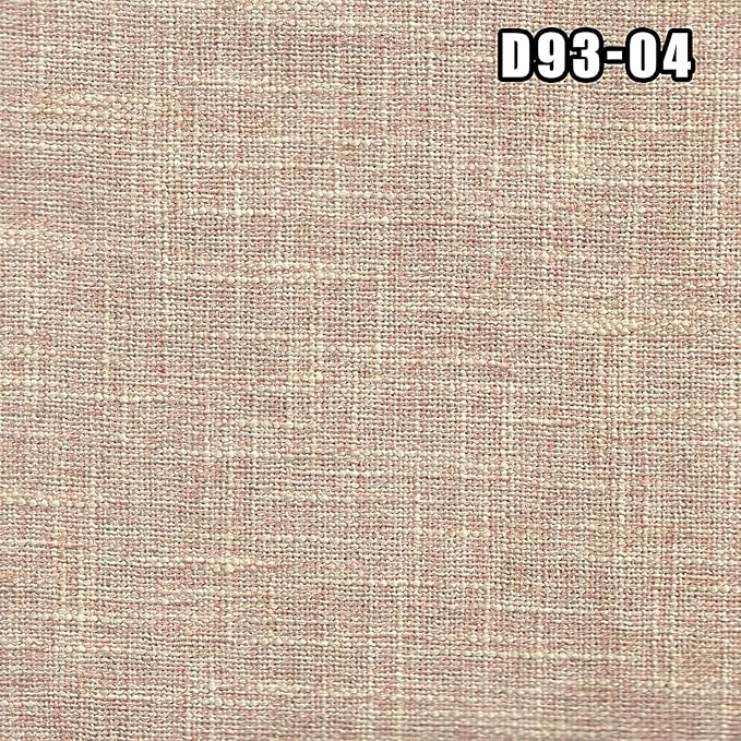 East West Furniture DLAB3-OAK-04 3 Piece Dining Room Furniture Set Contains a Round Dining Table with Dropleaf and 2 Light Tan Linen Fabric Parsons Chairs, 42x42 Inch, Oak