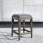 Liberty Furniture Industries Sonoma Road Console Stool, W17 x D17 x H26, Light Brown