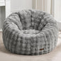 Hobestluk Bean Bag Chair Oversized Bean Bag Chair for Adults Donut-Shaped Large Bean Bag with Spacious Design for Living Room Bedroom or Reading Nook (Bubble Grey)