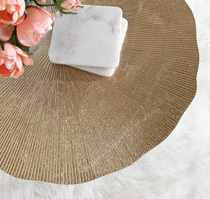 Kate and Laurel Sancia Modern Side Table, 15 x 15 x 20, Gold, Sand Casted Iron Table for Display and Storage