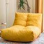 Bean Bag Chair Lazy Bean Bag Sofa, Floor Beanbag Chairs with Stuffed High-Density Foam, Memory Foam Bean Bag Sofa for Living Room, Bedroom and Office