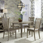 Liberty Furniture Industries Sun Valley 5 Piece Drop Leaf Set, W47 x D29 x H30, Light Brown