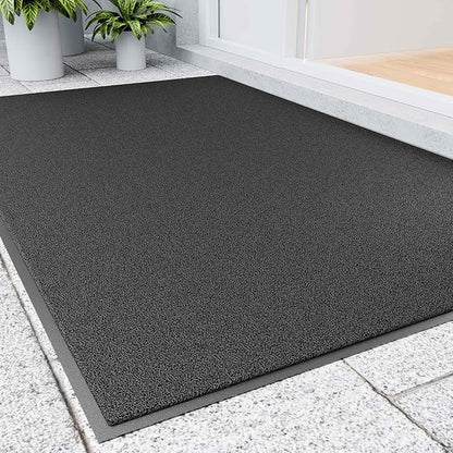 Amyracel Front Door Mat Indoor Outdoor Entrance, 36" x 60" All-Season Waterproof Heavy Duty Doormat for Outside Entry, Stain and Fade Resistant, Low Profile, Easy Clean Patio Entryway Mat