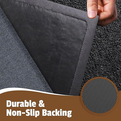 Front Door Mat Outside Entrance, 72" x 36" Doormat Outdoor Indoor Entrance, Non Slip Indoor Mats for Entryway, Heavy Duty Waterproof Low Profile Welcome Mat for Entry, Patio, High Traffic Areas