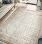 Keen Home Design 6x9 Rug - Machine Washable Area Rug with Non-Slip Backing, Ideal for Living Room, Dining Room, Bedroom - Vintage, Easy Clean, Durable, Low Pile Rug - (6' x 9')