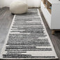 JONATHAN Y Khalil Modern Berber Stripe Cream/Black Runner Rug, 2x14, Contemporary, Bohemian, Easy-Cleaning for Living Room, Bedroom, Kitchen, Pet Friendly, Non-Shedding (MOH207A-214)