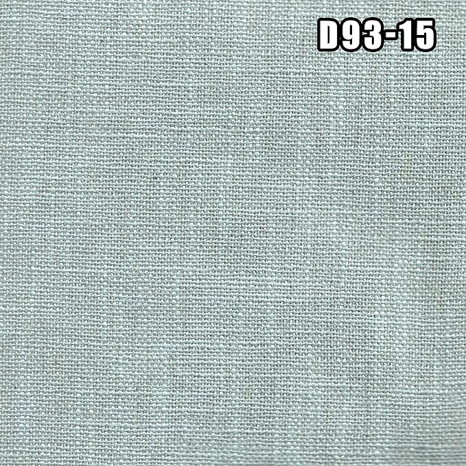 East West Furniture V027SI215-9 9 Piece Kitchen Table Set Includes a Rectangle Dining Table with V-Legs and 8 Baby Blue Linen Fabric Parson Dining Room Chairs, 40x72 Inch, Multi-Color