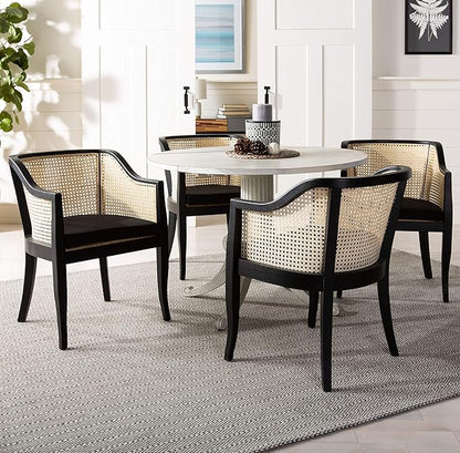 Safavieh Home Forest Traditional Antique White Drop Leaf Dining Table